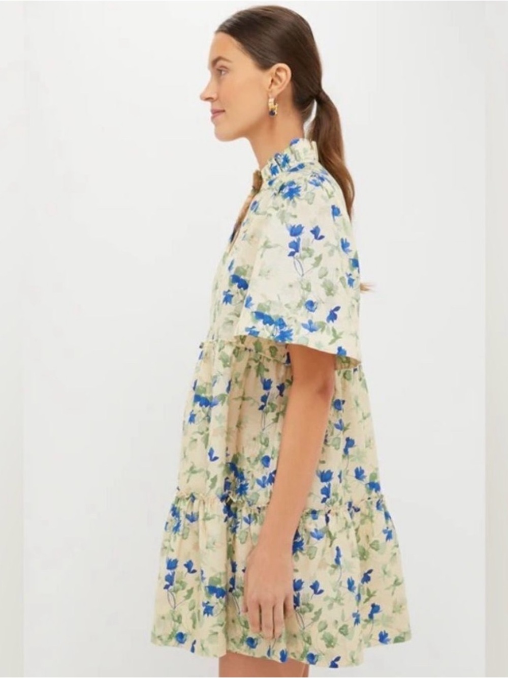 Tuckernuck Bellflower Blooms Crawford Mini Dress - Picture 3 of 5